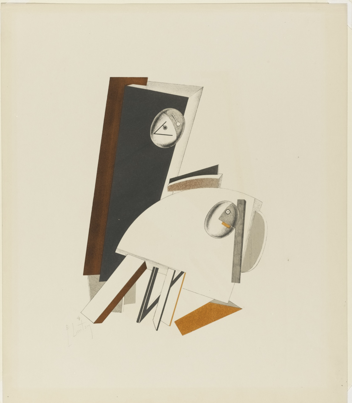 El Lissitzky. Anxious Ones.png